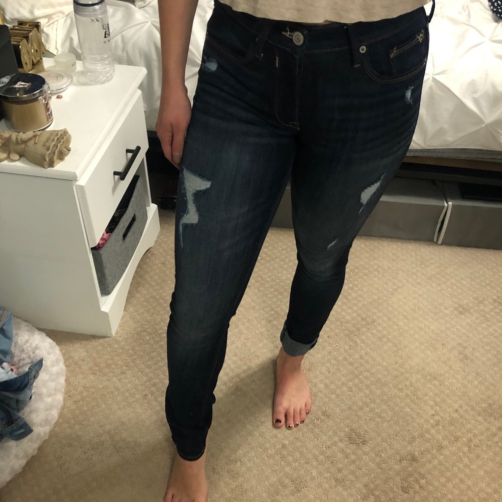 Express legging mid rise jeans